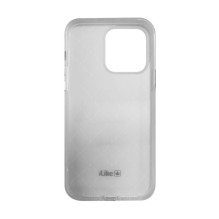 „iLike Apple iPhone 14 Pro“ dėklas, baltas, pritaikytas spausdinimo dizainas, pilkas