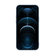 iLike Apple iPhone 12 Pro Max Nano silikoninis dėklas, vidurnakčio mėlynas iLike Apple iPhone 12 Pro Max Nano silikoninis dėklas, vidurnakčio mėlynas