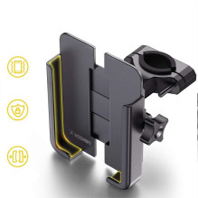 Wozinsky Wozinsky metal bicycle phone holder, scooters black (WBHBK3)