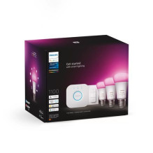 „Philips Hue WCA“ pradinis rinkinys 9 W A60 E27 3 vnt., tiltelis, jungiklis