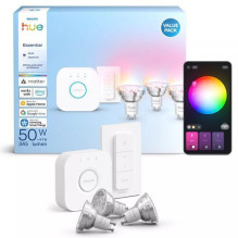„Philips Hue E WCA 345 GU10“ 3 rinkinių SW EU,