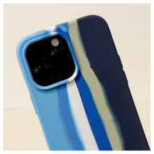 Evelatus Apple iPhone 13 Pro Max silikoninis dėklas, įvairiaspalvis, mėlynas