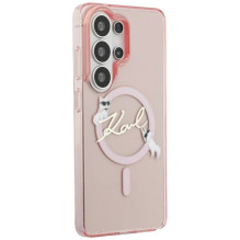 Karl Lagerfeld KARL LAGERFELD case for SAMSUNG S26 Ultra KLHMS26L5HKSCAP (Magnetic IML KC Script) pink Karl Lagerfeld KARL LAGERFELD case for SAMSUNG S26 Ultra KLHMS26L5HKSCAP (Magnetic IML KC Script) pink