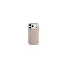 Guess Apple iPhone 17 Pro Silicone case with MagSafe Classic Logo Pink