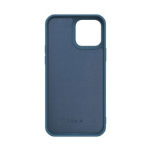 iLike Apple iPhone 14 Pro Max Nano silikoninis dėklas, vidurnakčio mėlynas iLike Apple iPhone 14 Pro Max Nano silikoninis dėklas, vidurnakčio mėlynas