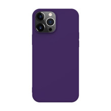 iLike Apple iPhone 14 Pro Max Nano silikoninis dėklas tamsiai violetinis iLike Apple iPhone 14 Pro Max Nano silikoninis dėklas tamsiai violetinis
