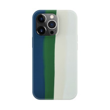Evelatus Apple iPhone 14 Pro Silicone case Multi-Colored Green