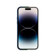 Evelatus Apple iPhone 14 Pro Silicone case Multi-Colored Green