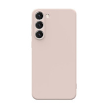 iLike Samsung Galaxy S23 Plus Nano silikoninis dėklas smėlio spalvos iLike Samsung Galaxy S23 Plus Nano silikoninis dėklas smėlio spalvos