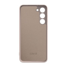 iLike Samsung Galaxy S23 Plus Nano silikoninis dėklas smėlio spalvos iLike Samsung Galaxy S23 Plus Nano silikoninis dėklas smėlio spalvos