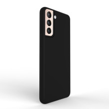 „Evelatus“ „Samsung Galaxy S22 Premium“ magnetinis, minkštas silikoninis dėklas, juodas