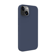 „Evelatus Apple iPhone 14 / 13“ aukščiausios kokybės magnetinis minkštas silikoninis dėklas, tamsiai mėlynas „Evelatus Apple iPhone 14 / 13“ aukščiausios kokybės magnetinis minkštas silikoninis dėklas, tamsiai mėlynas