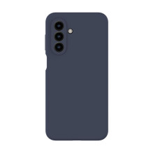 Evelatus Samsung Galaxy A17 Premium Magnetic Soft Touch Silicone Case Dark Blue