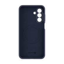Evelatus Samsung Galaxy A17 Premium Magnetic Soft Touch Silicone Case Dark Blue