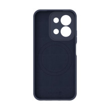 Evelatus Xiaomi Redmi 15C 4G / 5G Premium Magnetic Soft Touch Silicone Case Dark Blue