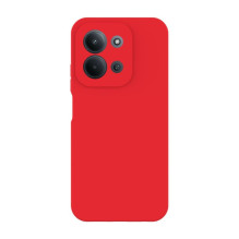 Evelatus Xiaomi Redmi 15C 4G / 5G Premium Magnetic Soft Touch Silicone Case Red