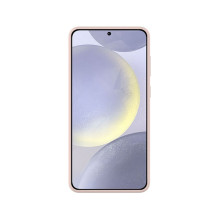 Evelatus Samsung Galaxy S25 Edge Premium Magnetic Soft Touch Silicone Case Pink Sand