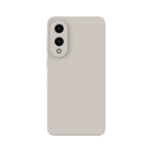 Evelatus Samsung Galaxy S25 Edge Premium Magnetic Soft Touch Silicone Case Pebble