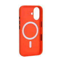 Evelatus Apple iPhone 16 Premium MagSafe Sandstone Case Orange Evelatus Apple iPhone 16 Premium MagSafe Sandstone Case Orange
