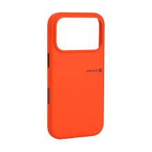 „Evelatus Apple iPhone 17 Pro Premium MagSafe“ smėlio spalvos dėklas, oranžinis „Evelatus Apple iPhone 17 Pro Premium MagSafe“ smėlio spalvos dėklas, oranžinis