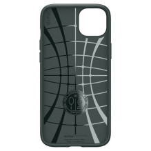 Spigen SPIGEN dėklas LIQUID AIR, skirtas IPHONE 15, beprotiškai žalias