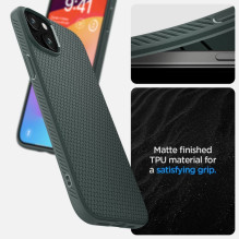 Spigen SPIGEN case LIQUID AIR for IPHONE 15 abyss green