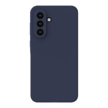 „Evelatus“ „Samsung Galaxy A57 Premium“ magnetinis minkštas silikoninis dėklas, vidurnakčio mėlynas