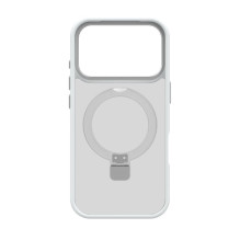 Evelatus Apple iPhone 17 Pro Shield Case With MagSafe &amp; Stand Matte Silver