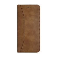 Evelatus Samsung Galaxy A57 Book Case Brown