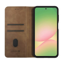 Evelatus Samsung Galaxy A57 Book Case Brown