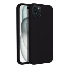 OEM silikoninis dėklas, skirtas iPhone 15, juodas OEM silikoninis dėklas, skirtas iPhone 15, juodas