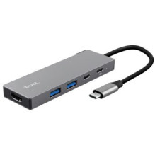 Dokstacija Trust Dalyx 5in1 USB-C Multiport