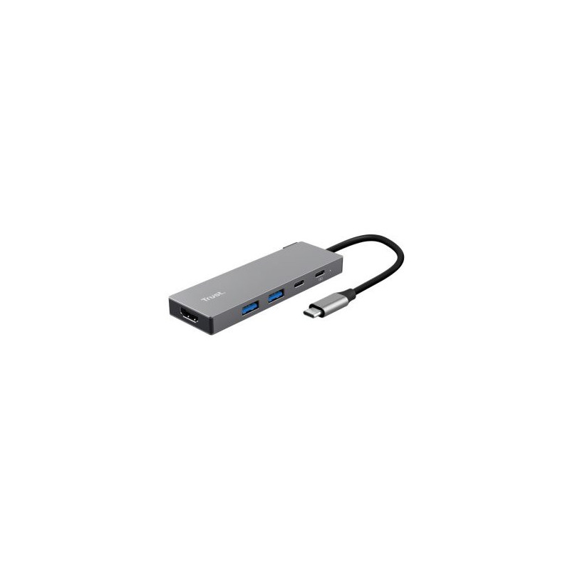 Dokstacija Trust Dalyx 5in1 USB-C Multiport