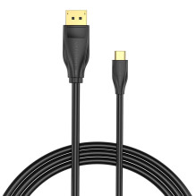 CABLE DP TO USB-C 8K HD / 2M BLACK CGYBH VENTION CABLE DP TO USB-C 8K HD / 2M BLACK CGYBH VENTION