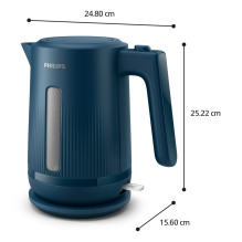 Electric Kettle - Philips 3000 Series HD9411/70 1.7L 2200W Blue
