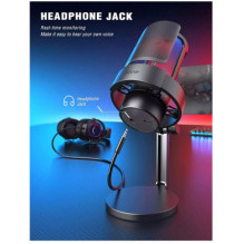 „Fifine Amplifire A8 RGB“ juodas