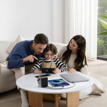 Cuktech Powerbank 300W 40000mAh with Wireless Charging 2x USB-C + 2x USB-A - Black