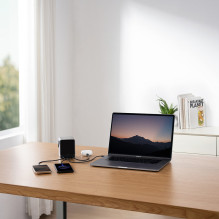 Cuktech Powerbank 300W 40000mAh with Wireless Charging 2x USB-C + 2x USB-A - Black