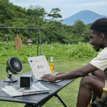 Cuktech Powerbank 300W 40000mAh with Wireless Charging 2x USB-C + 2x USB-A - Black