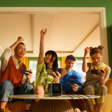 Cuktech Powerbank 300W 40000mAh with Wireless Charging 2x USB-C + 2x USB-A - Black