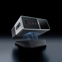 Cuktech TA3005U 300W 5-in-1 Charging Station with Digital Display - Silver