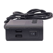 Rozdzielacz gniazda zapalniczki 12-24V 127W USB-C USB-A EPACC148