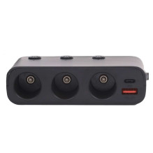 Rozdzielacz gniazda zapalniczki 12-24V 127W USB-C USB-A EPACC148