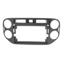 Ramka radiowa 9 cali Volkswagen Tiguan I (5N) 2011-2016, czarna 381320-98-1
