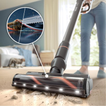 Vacuum Cleaner, PHILIPS, Dry&amp;wet, 2-in-1 stick vacuum, Blue, Bagless, Battery, 1.7 kg, XC7163 / 01