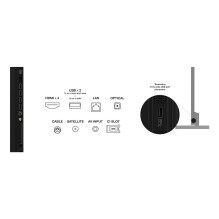 TV Set, TCL, 115 ", 4K Ultra HD, 3840 x 2160 pixels, Flat, 16:9, QD-Mini LED, 115C7K