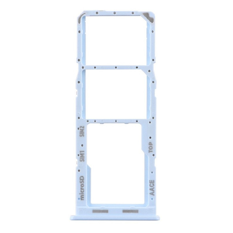 SIM card holder Samsung A13 A135 / A137 Light Blue original (service pack)