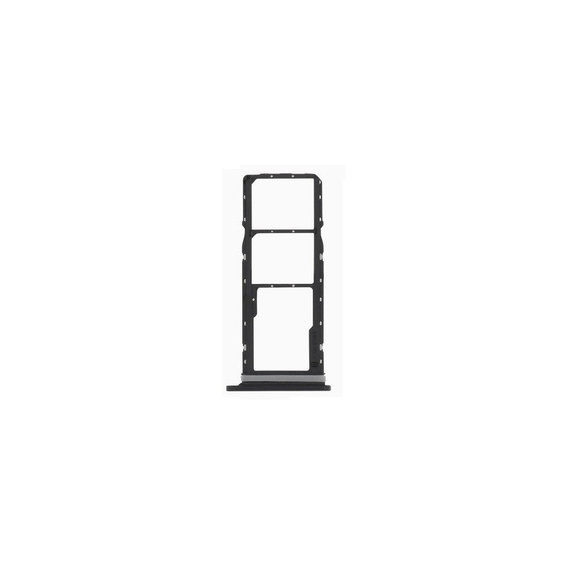 SIM kortelės laikiklis Samsung A057 A05S 2023 Black originalus (service pack)