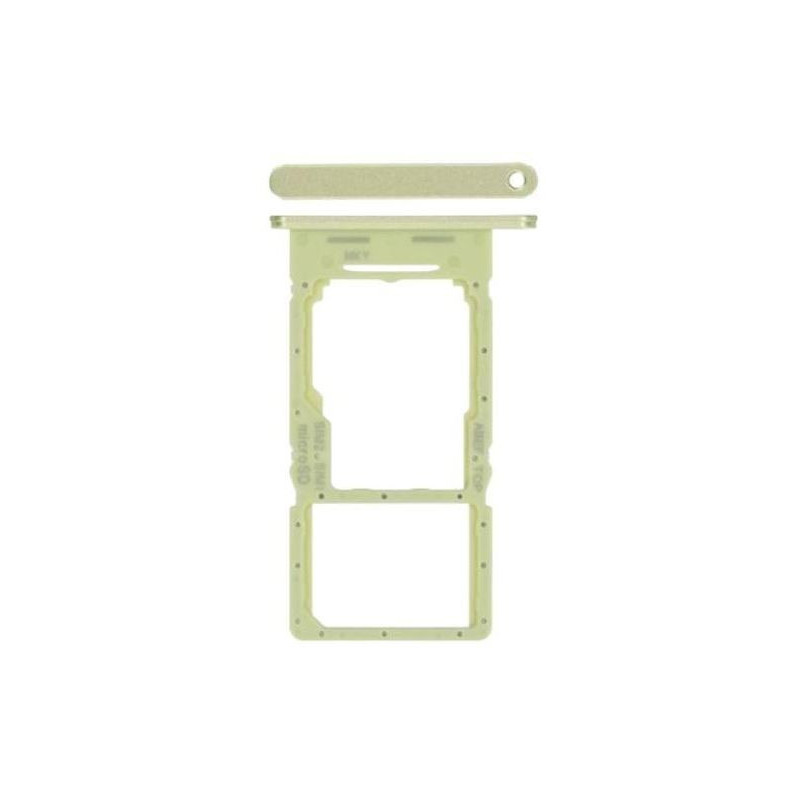 SIM card holder Samsung A256 A25 5G Yellow original (service pack)