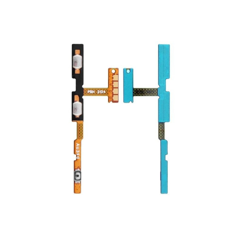 Lanksčioji jungtis Samsung A037 A03S 2021 on / off, garso kontrolės originali (service pack)